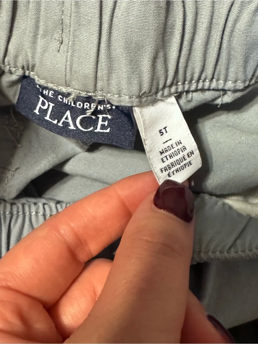 The Children's Place Gray Drawstring Shorts